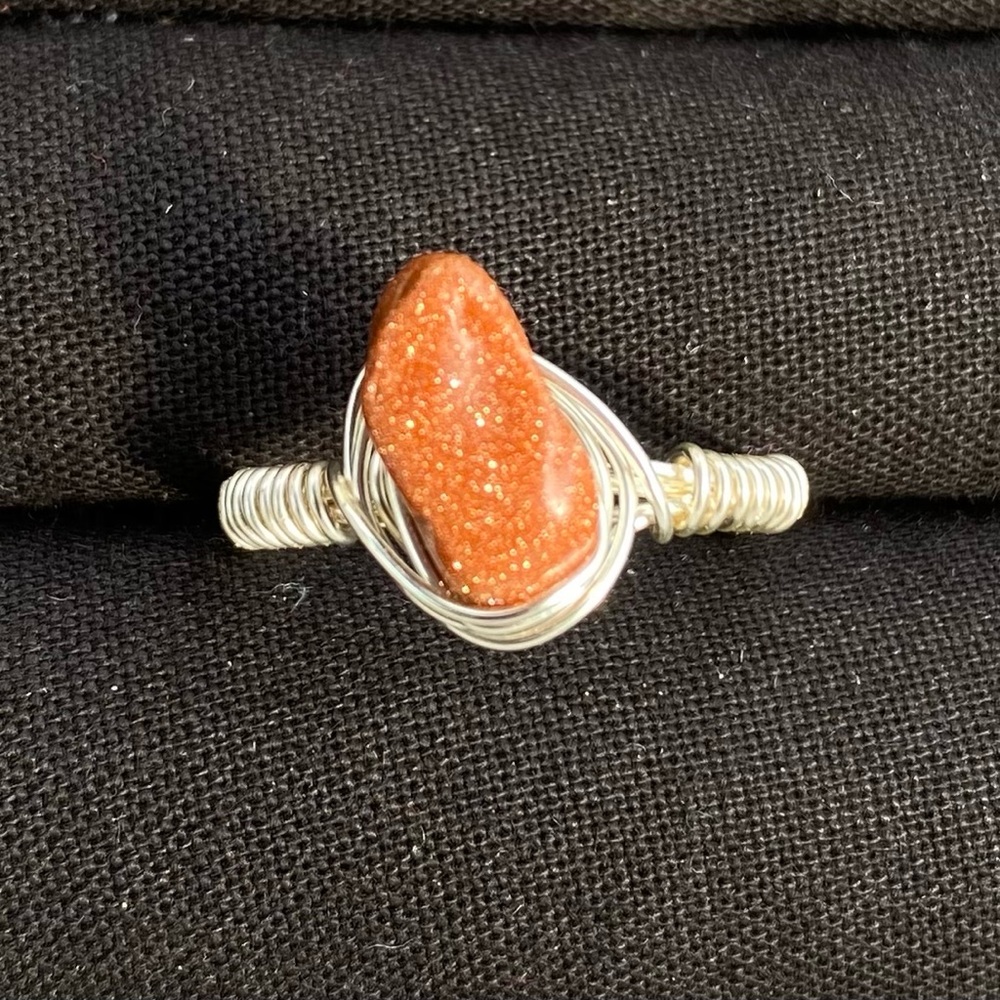 Crystal ring.